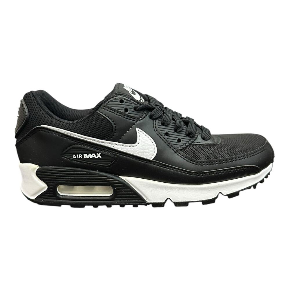 Nike Air Max 90 Black - White / Panda Womens Size 7.5 DH8010-002 New Authentic